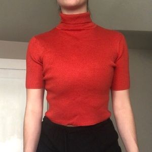 Glassons orange turtle neck
